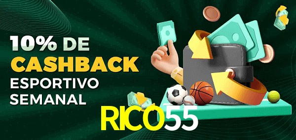 10% de bônus de cashback na RICO55